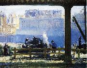 George Wesley Bellows Blue Morning oil